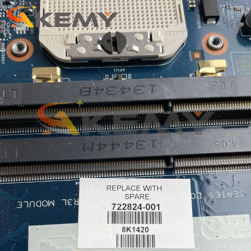 

722824-601 722824-501 For HP Probook 455 G1 Notebook Mainboard 12240-1 AMD DDR3 Laptop Motherboard