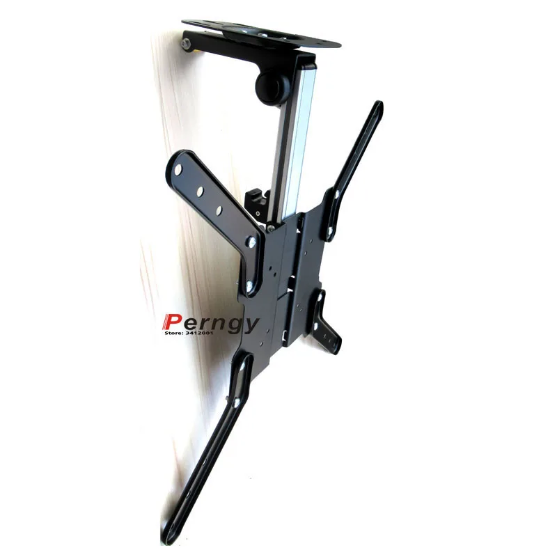 D-MOUNT CB-2 17-3" складной 17-42" светодиодный ЖК-экран Потолочный держатель для монитора ТВ автомобильный держатель Вешалка настенная стойка крепление для шкафа
