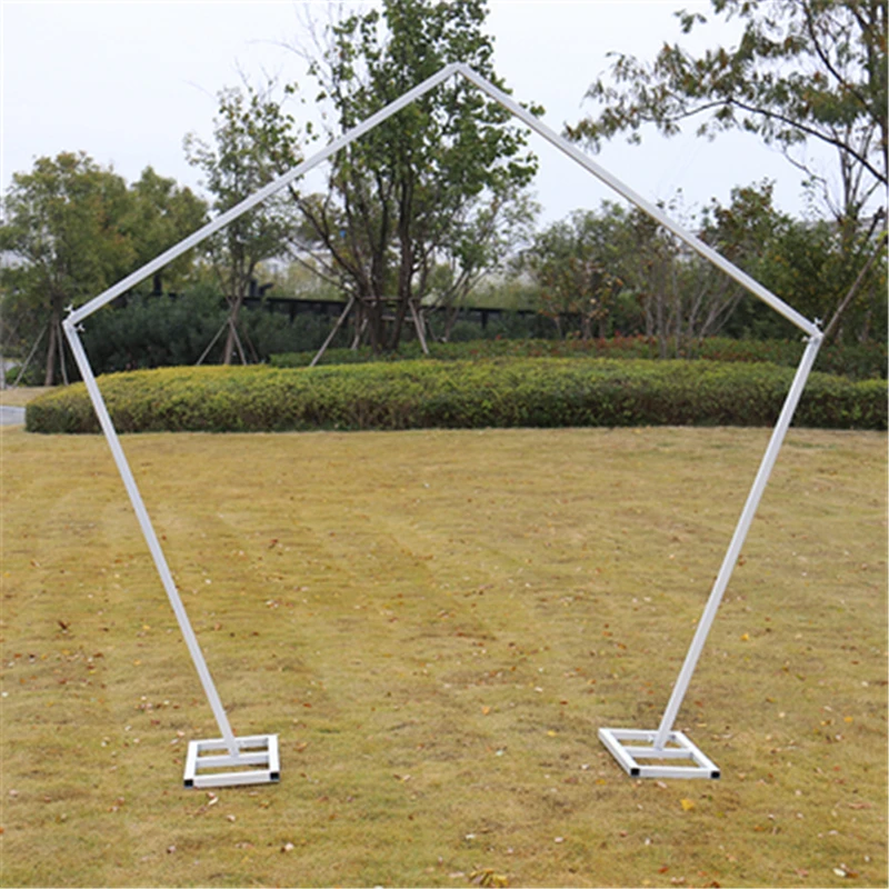 Wedding Backdrop Stand Party Decoration Curtain Frame Photo Drapery Pipe Pole Galvanized Iron | Дом и сад