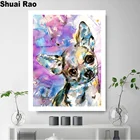 Цветная Алмазная 3d картина сделай сам для чихуахуа, полноразмернаякруглая вышивка стразами, с изображением собаки, животного, стразы для вышивки крестиком