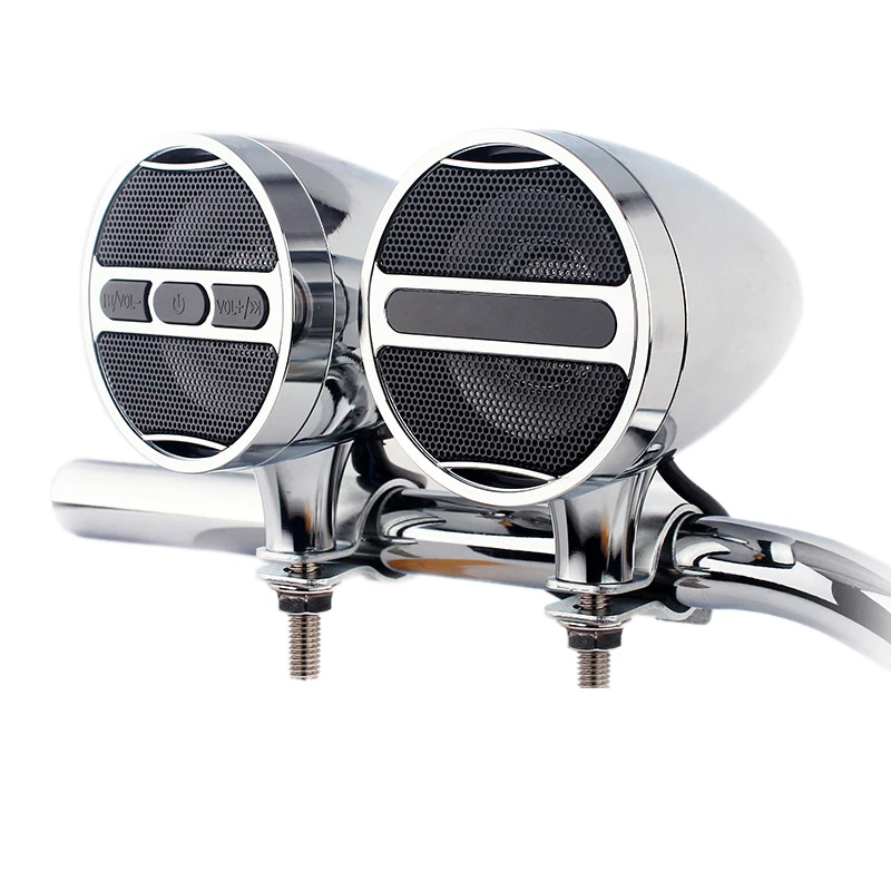 RISE 12V мотоцикл Mp3 Bluetooth аудио полностью металлический Автомобильный руль Аудио