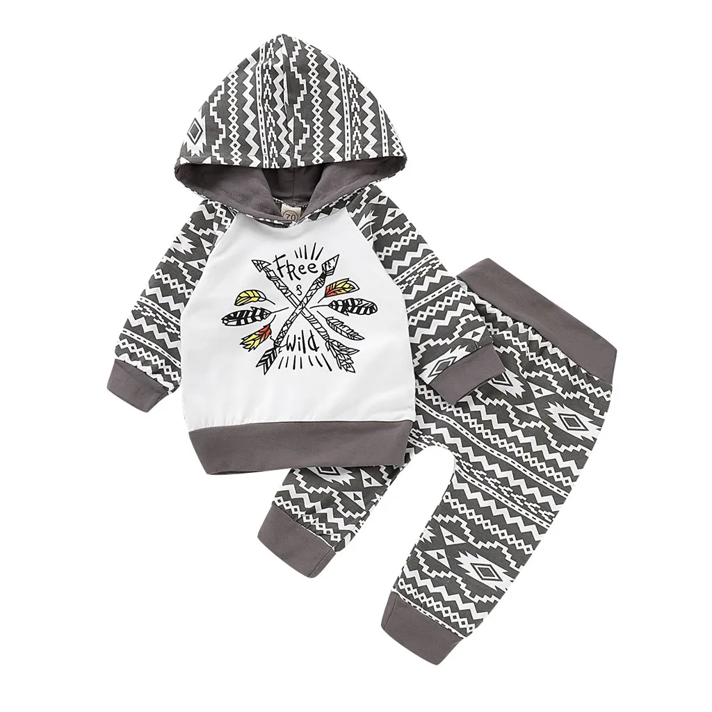 Зимняя одежда для мальчиков футболка с капюшоном и надписью новорожденных топы +