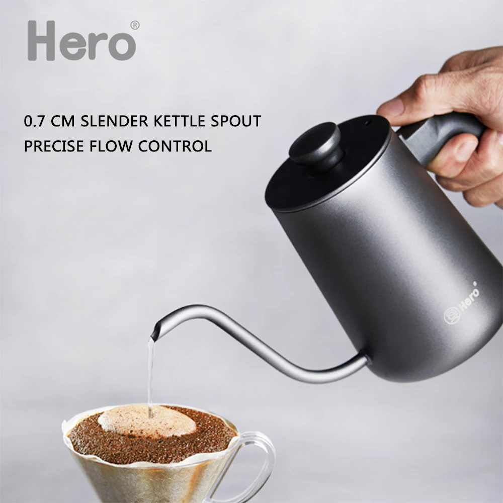 Кофейник 650 мл кофейник чайник для заваривания носик гусиная шея капельный мини