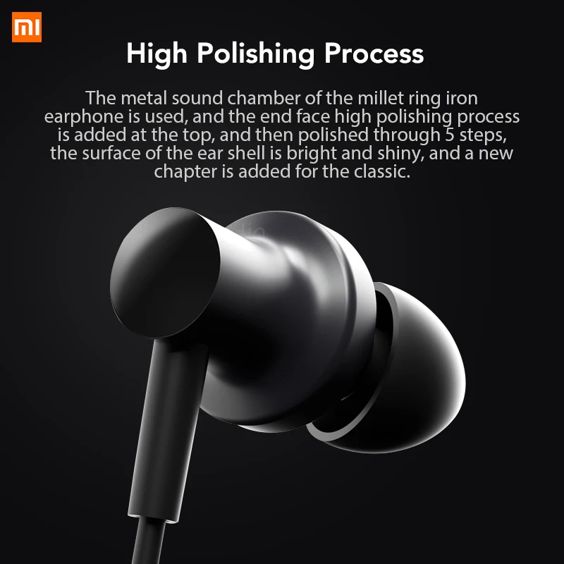 Оригинальные Xiaomi mi IV гибридные стерео двойные драйверы наушники вкладыши с c crophone