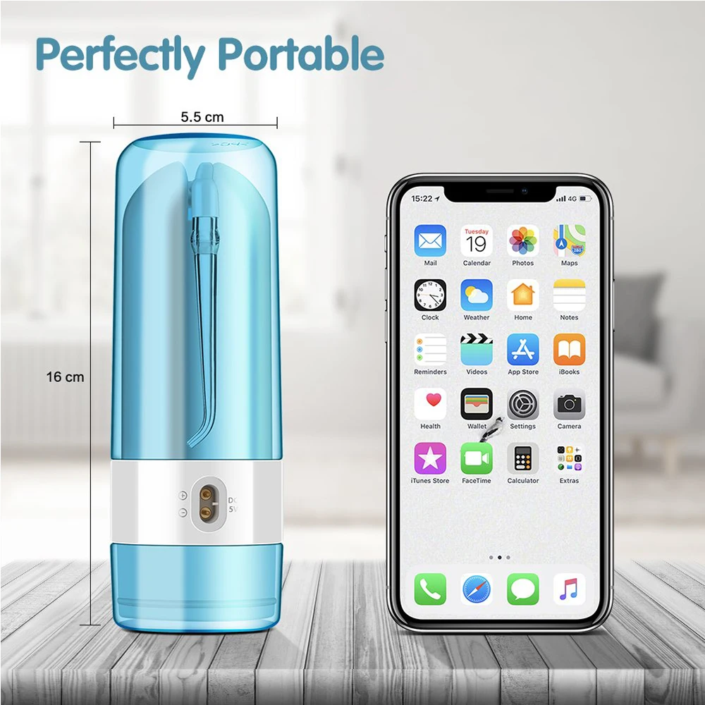 Oral Irrigator USB Rechargeable Water Flosser Portable Dental Jet Floss 150ML Tank Waterproof 4 models Teeth Cleaner | Бытовая техника