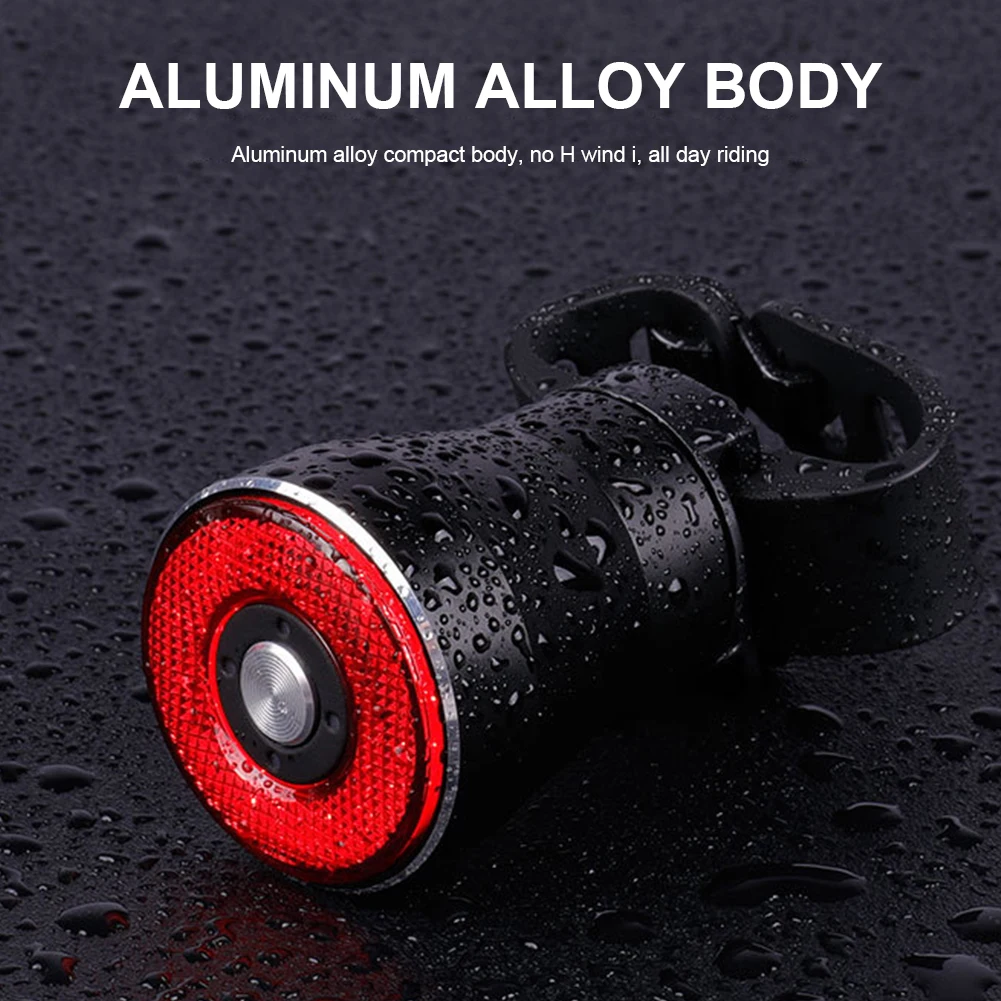 Умный задний фонарь для велосипеда стоп-сигнал с автоматическим запуском и