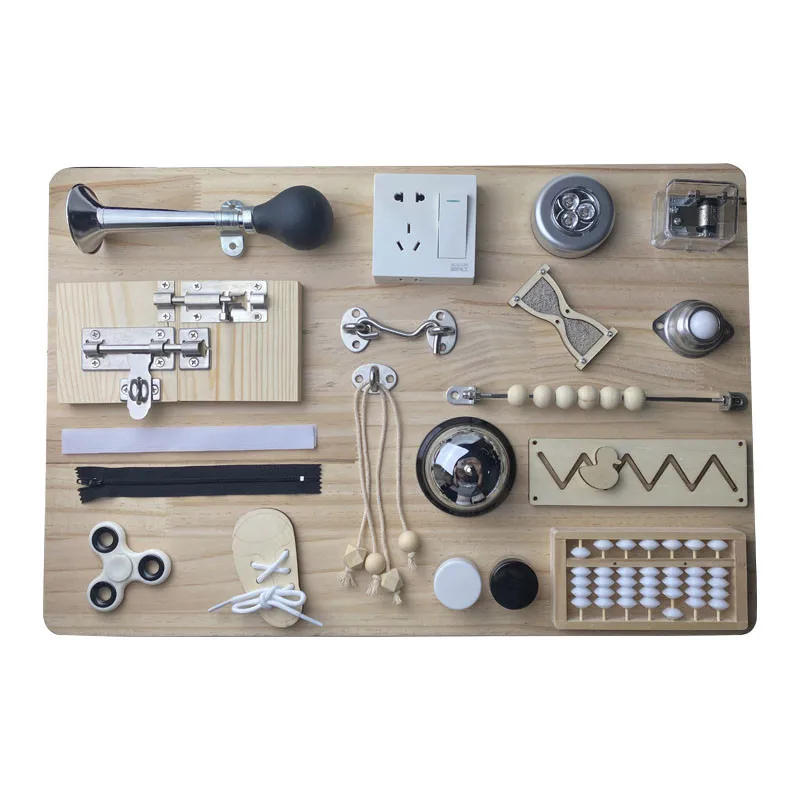 Tablero de madera para beb&eacute;s, tablero de tobog&aacute;n de pato, juguetes educativos para la primera infancia, suministros de rompecabezas para &aacute;lbum de recortes-5