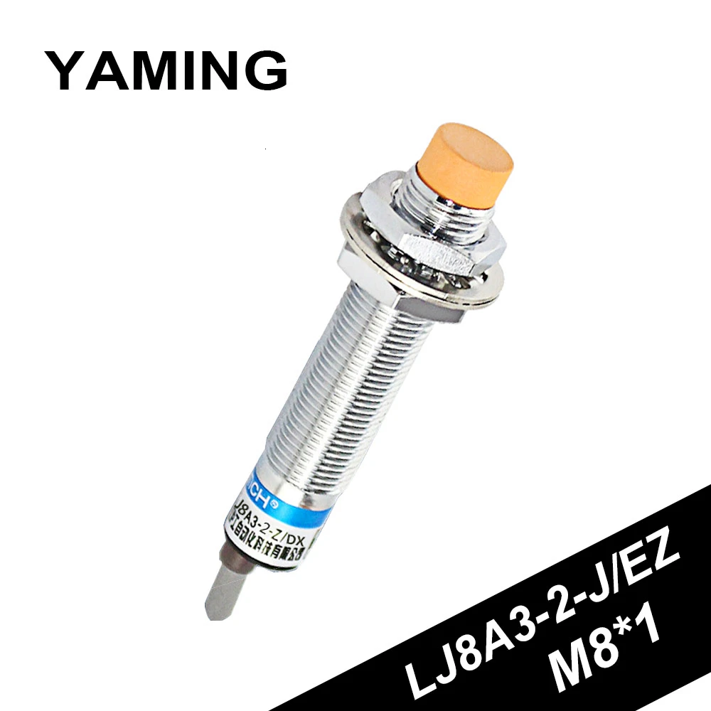 Металлический индукционный датчик приближения 2 мм 220 В с двумя проводами