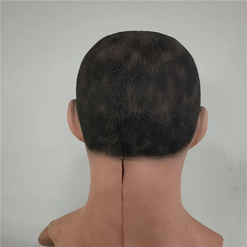 Маска для телосложения сильная мужская с бородой Косплей латексные Реалистичные