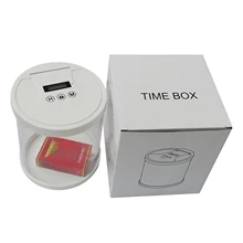 Electronic Time Lock Box Timer Lock Container Multi Function Time Lock Box Bin For Cigarettes Toys Mobile Phones No Battery