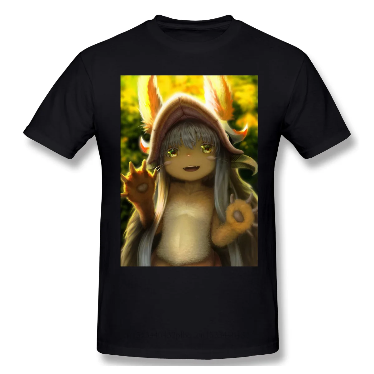 Мужская одежда сделанная в бездне футболка Riko с фантастическим анимационным