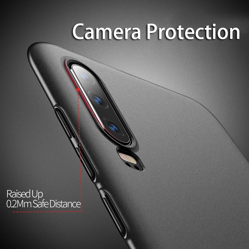 Для huawei P30Lite Nova4E чехол для телефона тонкий жесткий PC грязеотталкивающий