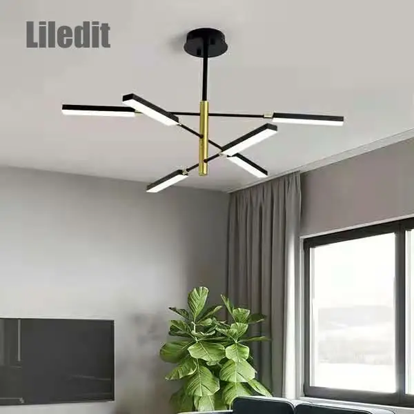 Современные светодиодные люстры для помещений подвесные светильники гостиной