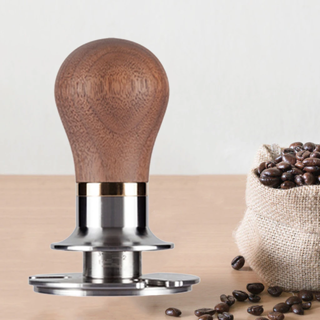 

Adjustable 58.5mm Coffee Tamper Espresso Coffee Bean Press Home Cafe Tool