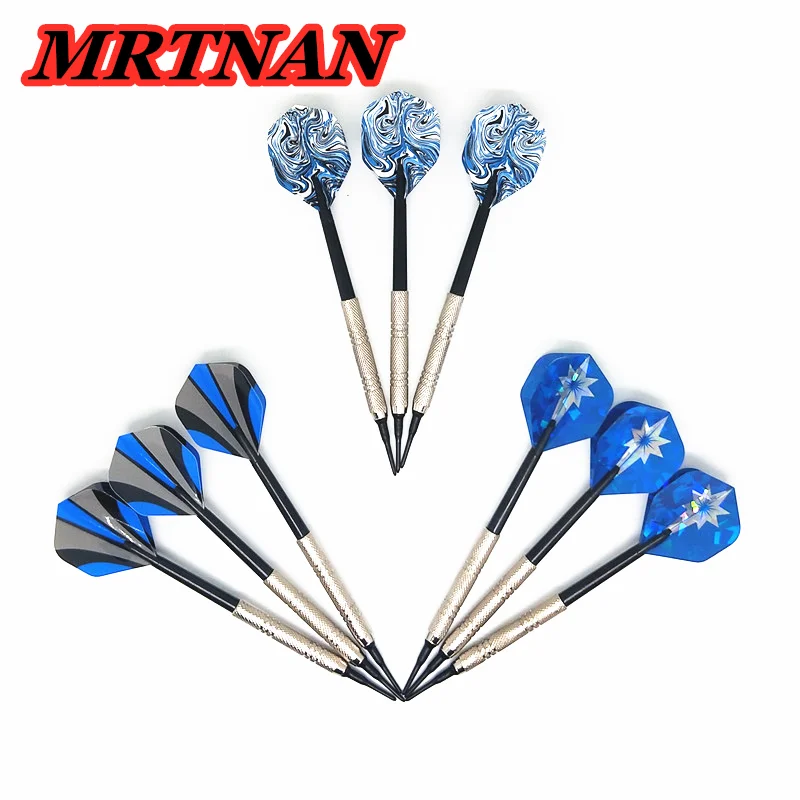 

Hot sale 3 pieces/set of professional 14g darts high quality indoor entertainment game darts set nylon plastic soft darts