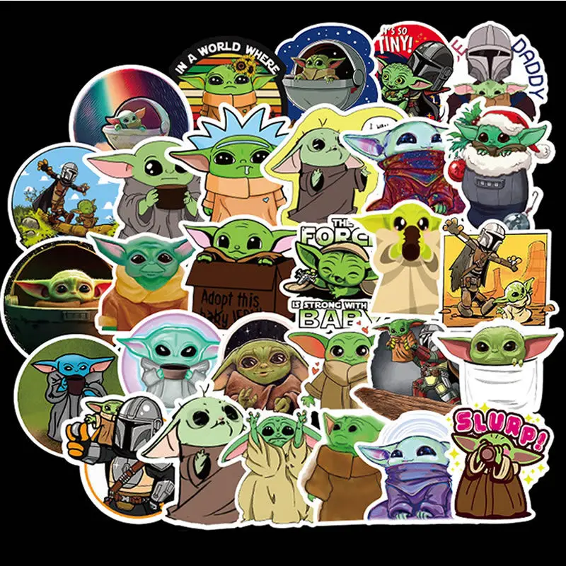 Наклейки в стиле аниме забавные водонепроницаемые 50 шт.|Наклейки для творчества|