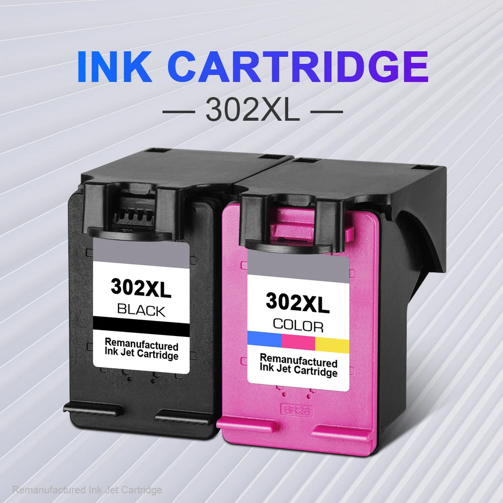 302 чернильный картридж для hp xl hp302 HP Deskjet 1110 1111 1112 2130 принтеров|Чип картриджа| |