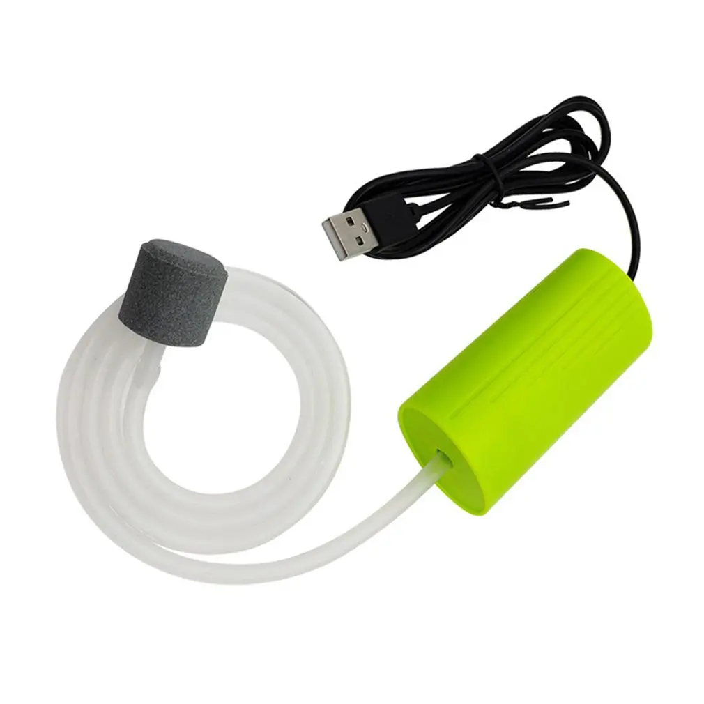

New Portable Mini USB Aquarium Fish Tank Oxygen Air Pump Mute Energy Save Compressor Efficient Aquarium Tank Accessories