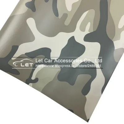 Стикеры для стайлинга автомобиля камуфляжная серая автомобильная пленка