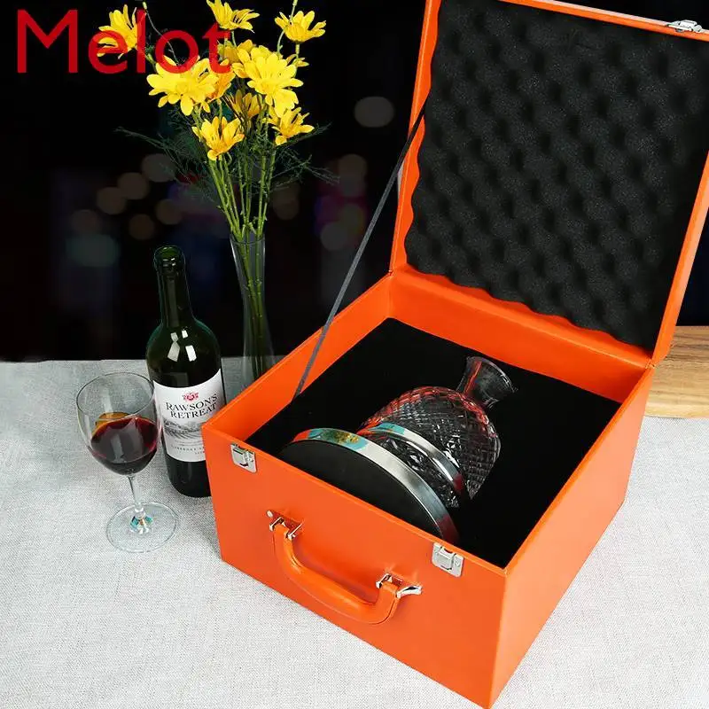 

Wine Decanter Creative Crystal ning Top Red Wine Tumbler Liquor Divider