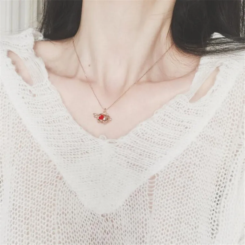 Новая красивая Милая Красная милая маленькая золотая поросенок из стерлингового