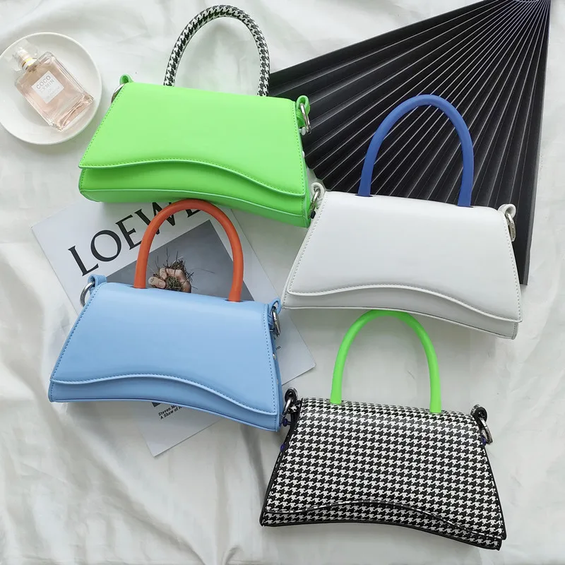 

Elegant Female Square Tote bag 2021 Fashion New High quality PU Leather Women's Designer Handbag Travel Shoulder Messenger Bag