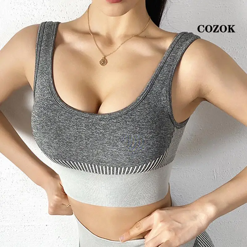

Hot Sale Beauty Back Sports Underwear Running Fitness Yoga Vest Bra Women High-strength Shockproof Breathable Quick-drying Bra