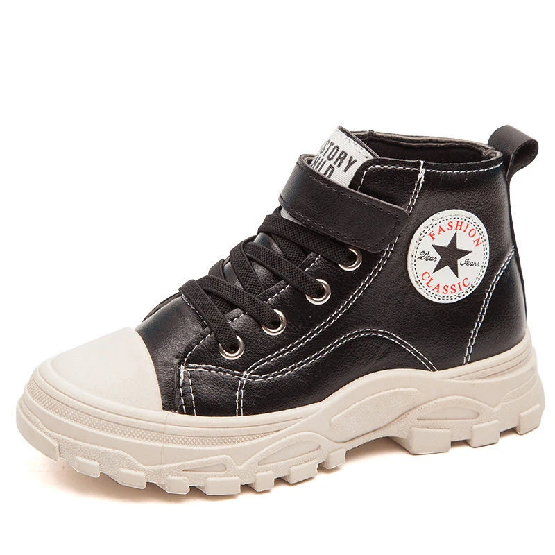 Модные Ботинки Martin для мальчиков новинка сезона осень зима 2021 кожаные детские