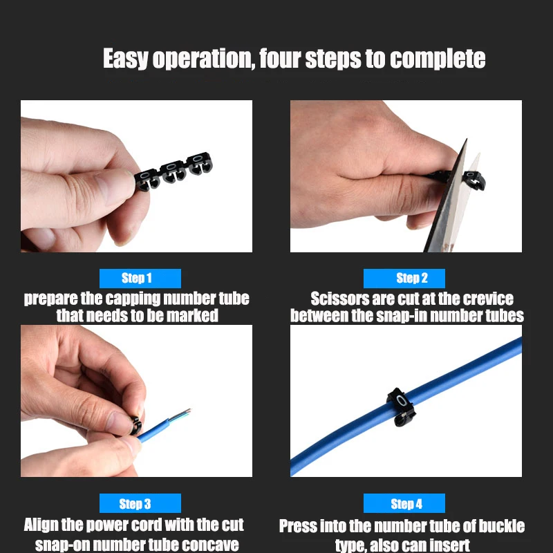 Маркеры для кабелей 100/150 шт./лот красочные маркеры типа с номера этикетки провода