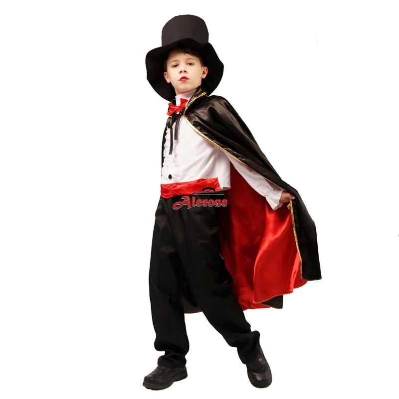 Детские наряды принца вампира костюм ужас кровавый Хэллоуин карнавальные