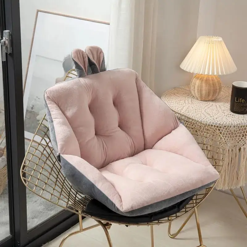 Comfort Semi-Enclosed Seat Cushion for Armchair Office Chair Dinning Desk Sofa Seats Backrest Home Bedroom Floor Pad Decor | Дом и сад