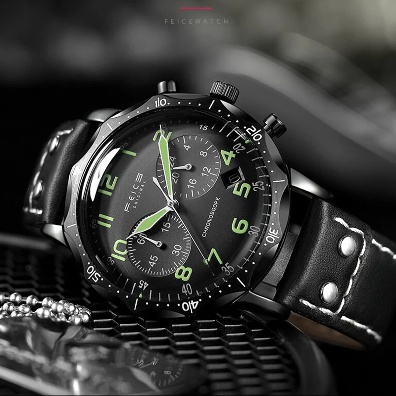 Модные трендовые кварцевые студенческие часы 42 мм диметр 30 м водонепроницаемые