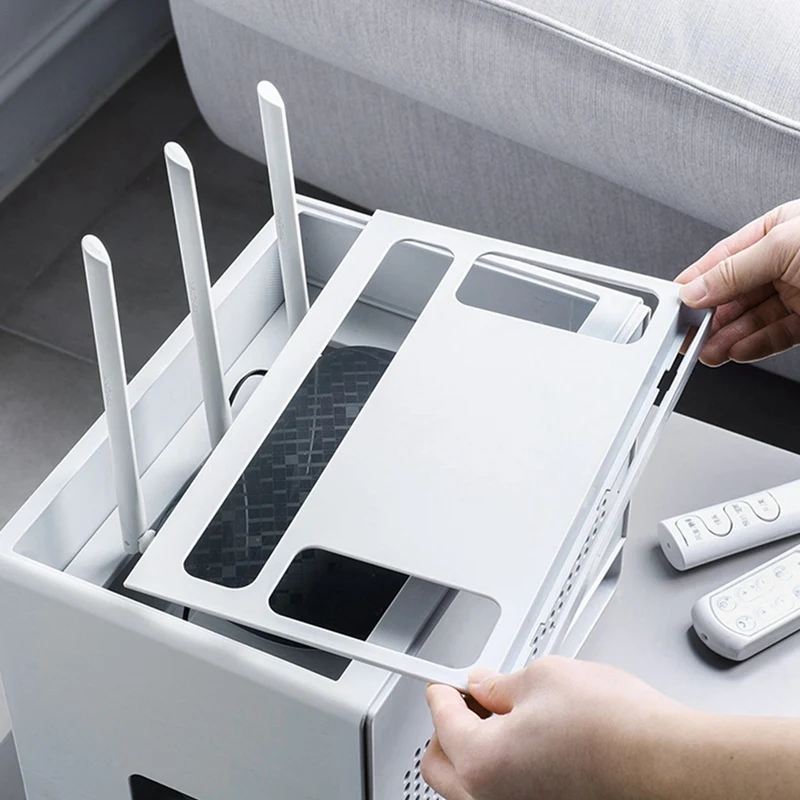 Стойка для маршрутизатора с Wi-Fi органайзер розетки ТВ-приставка коробка хранения