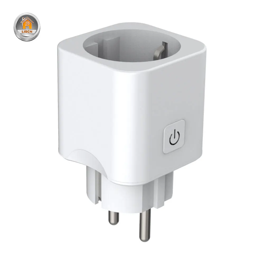 

EU WiFi Smart Electrical Outlet Plug Remote Voice Control Timer Switch Wireless Power Socket Wall Alexa Google Home Smart Home