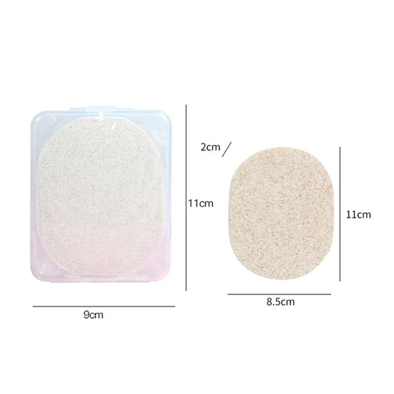Новая натуральная губка для пилинга лица очищающее средство снятия макияжа