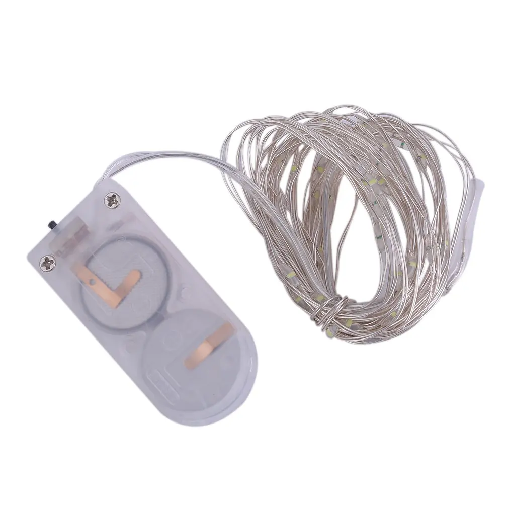 

High Quality 3meter Waterproof 30 Led Silver Wire String Light Christmas Wedding Party Decoration Lamp IP66 With Button