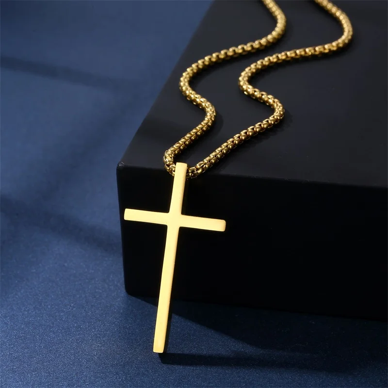 Цепочка Из Нержавеющей Стали с подвеской в виде звеньев