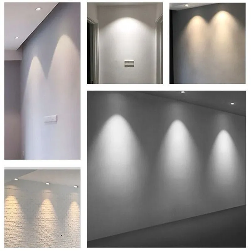 Светодиодный светильник с регулируемой яркостью 3 Вт 5 7 12 15 20 30 40 cob Led spot 220 В/110 В