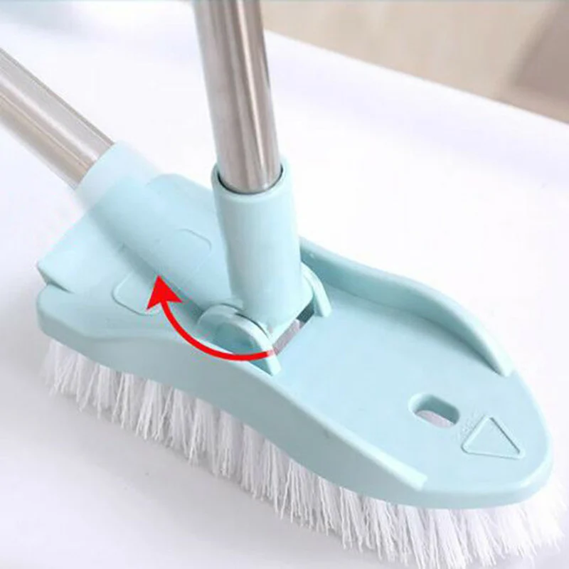 

Adjustable Bathroom Wall Floors Cleaning Scrub Long Handle Brush Telescopic for Bathtub Tile JAN88