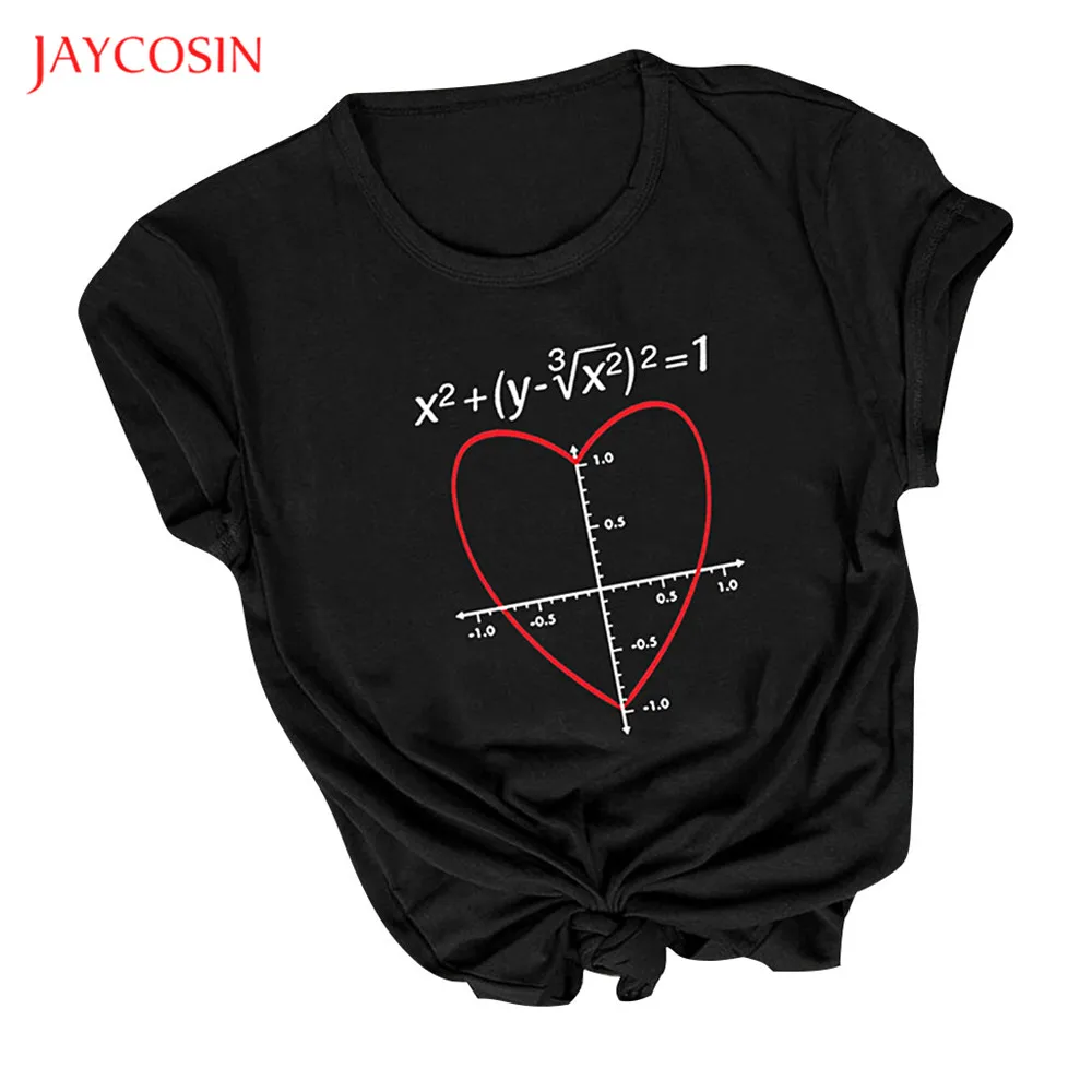 Новое поступление от Jaycosin женская футболка 2020 летняя хлопковая Повседневная