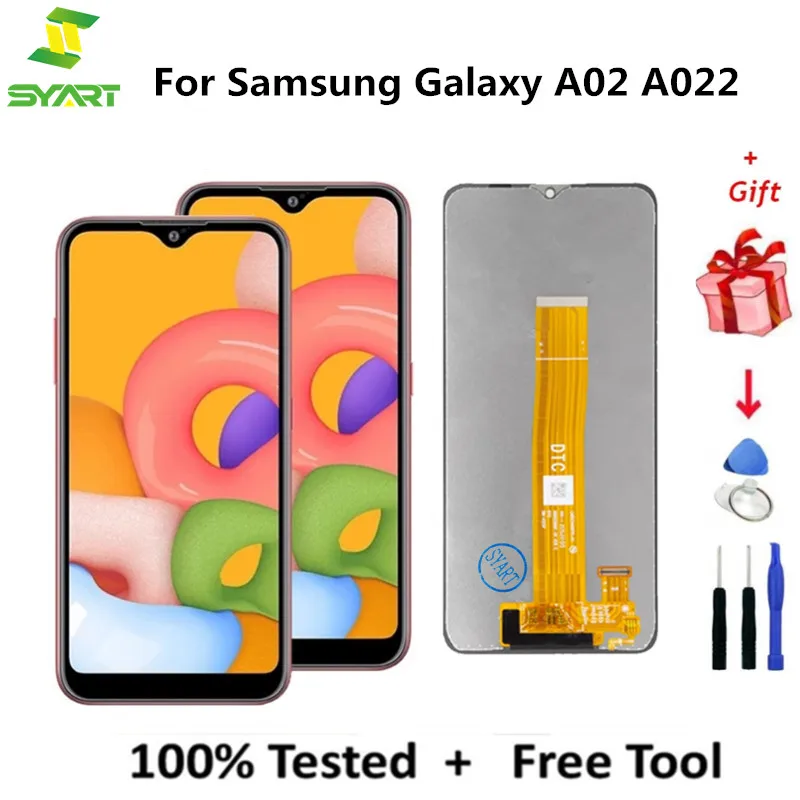 

ЖК-экран для Samsung Galaxy A02 A022 SM-A022F ЖК сенсорный экран дигитайзер Запасные части для Samsung Galaxy A022 дисплей