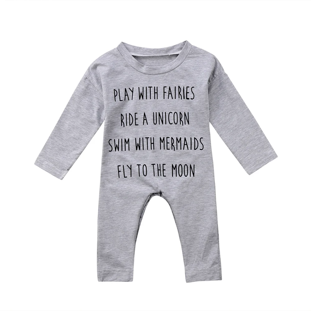 Серый алфавитный комбинезон 0 2 лет| |