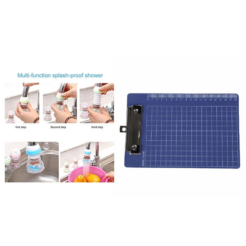 Пластиковая папка для Бумаги A5 с фильтром воды поворот на 360 градусов и