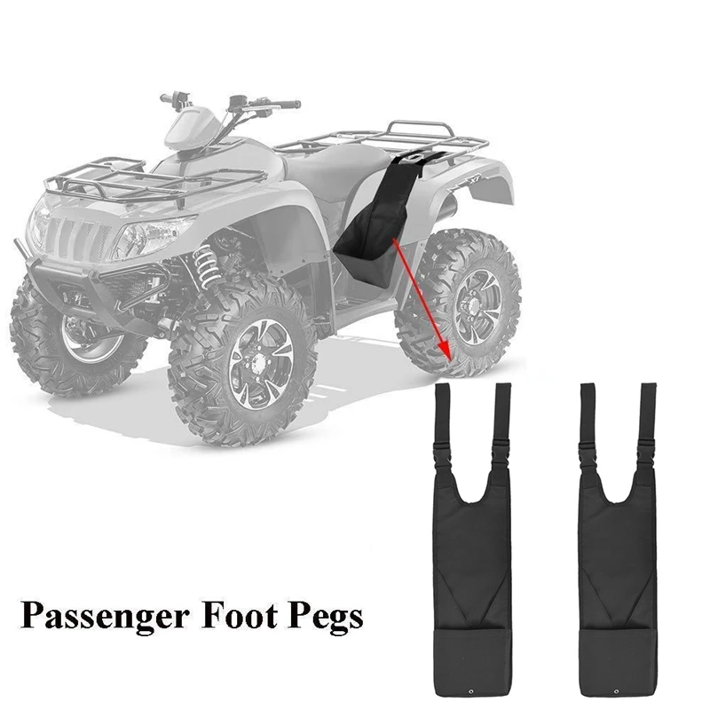 Горячие HG ATV задние Пассажирские подножки для ног регулируемые универсальные