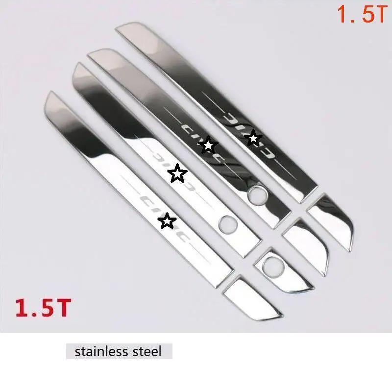 Модифицированная Автоматическая декоративная ручка двери внешние молдинги