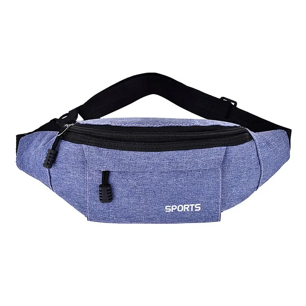 Мужская Женская поясная сумка для отдыха модная Оксфорд спорта фитнеса простая
