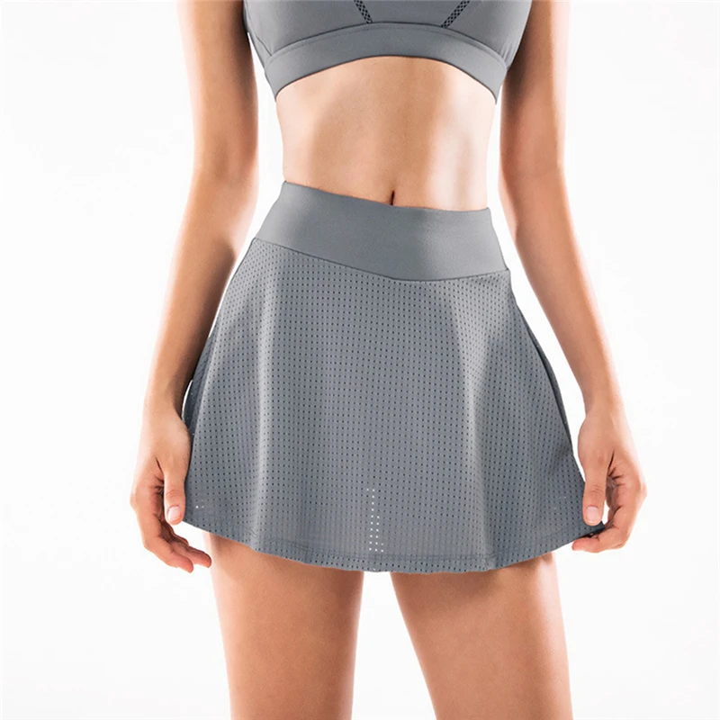 Новинка женские юбки облегающие с высокой талией для бега фитнеса Спортивная