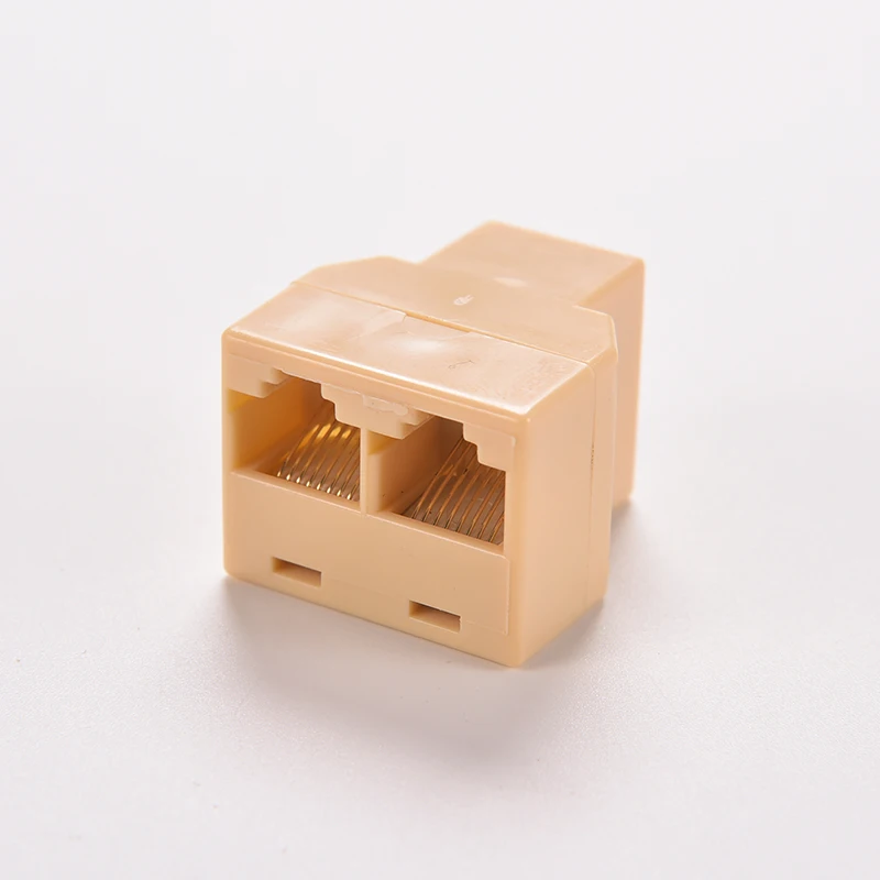 

Разъем сетевой разъем локальной Порты и разъёмы от 1 до 2 розеток сетевой адаптер разъём разветвитель DZ517 RJ45 муфта 8P8C Ethernet коаксиальный кабел...