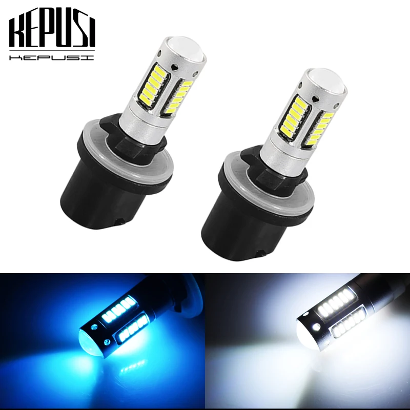 2 шт. Автомобильные противотуманные светодиодные лампы 12 В H27 880 4014 SMD