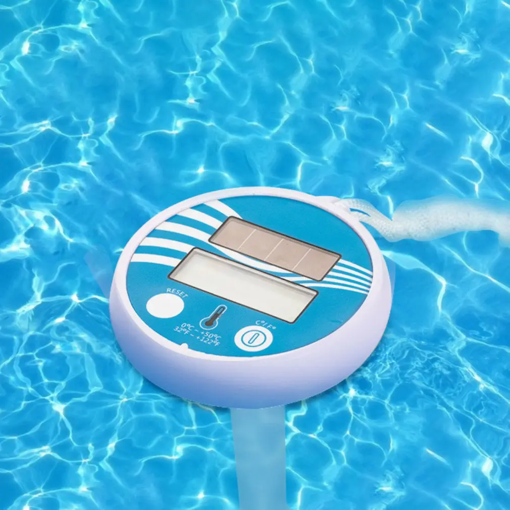

Digital display floating thermometer Plastic Swimming pool equipment Solar Thermometer with Celsius 1 Piece